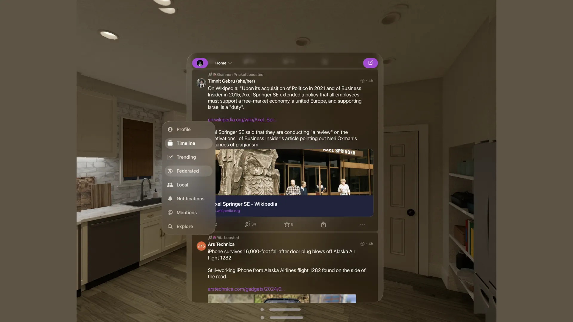 Ice Cubes for Mastodon screenshot 4