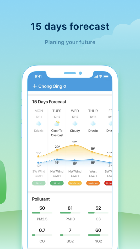 #3. Daily Weather-Planing your day (iOS) 由: HONG KONG YOULOFT TECHNOLOGY LIMITED