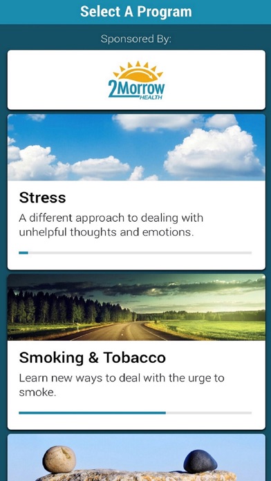 2Morrow Health Screenshot