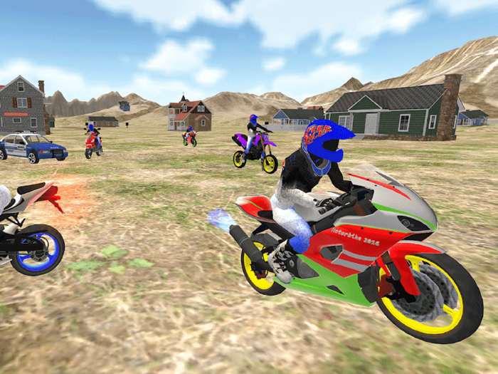 Moto Bike Cop Chase Simulator