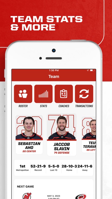 Carolina Hurricanes Screenshot