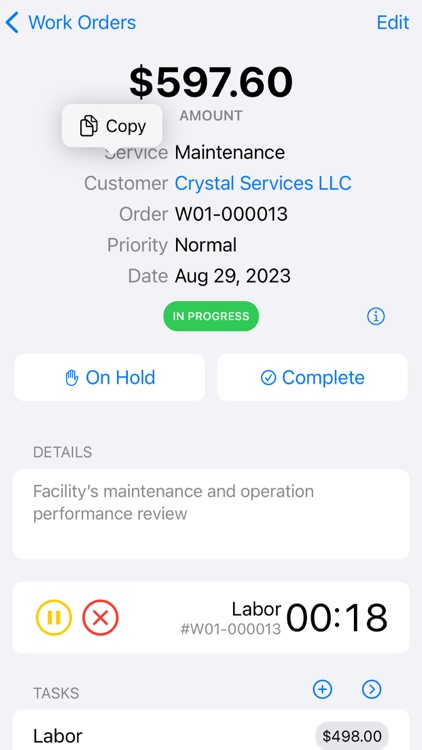 Work Orders For Business screenshot-4