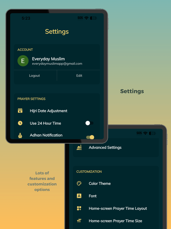 Everyday Muslim Prayer and More