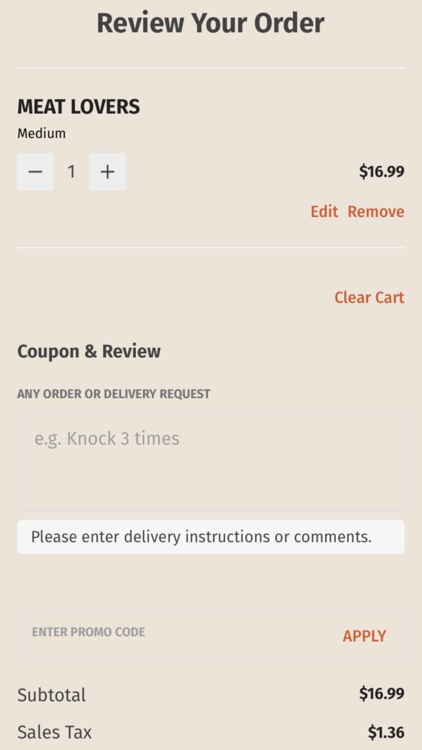 My Original Italian Pizza screenshot-3