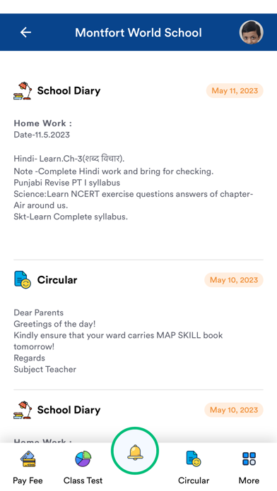 Montfort World School Karnal Screenshot