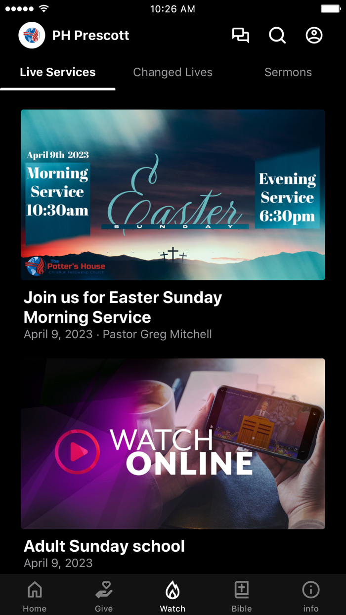 Prescott Potters House