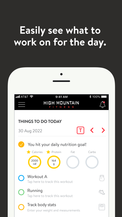 High Mountain Fitness Screenshot