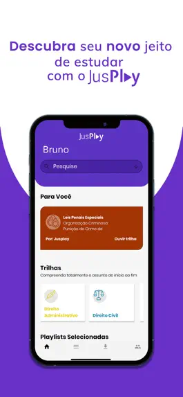 Game screenshot Jusplay: Ouça a Juspodivm mod apk