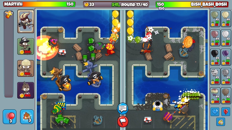 #3. Bloons TD Battles 2+ (iOS) di: Ninja Kiwi