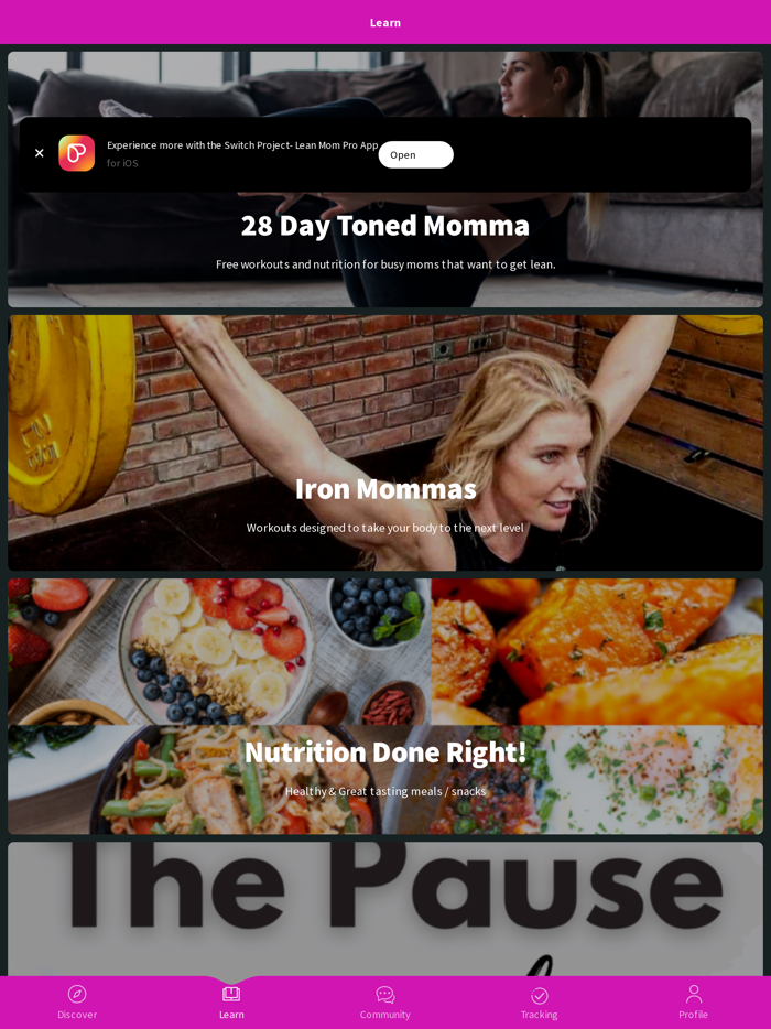 Switch Project- Lean Mom Pro
