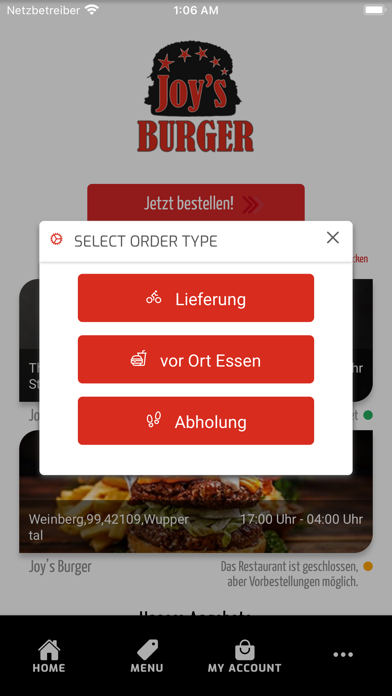 Joy's Burger by Casa Mio Screenshot