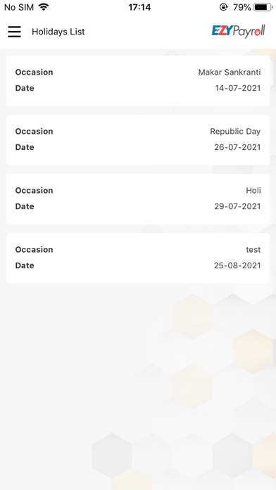 EZYPayroll Screenshot