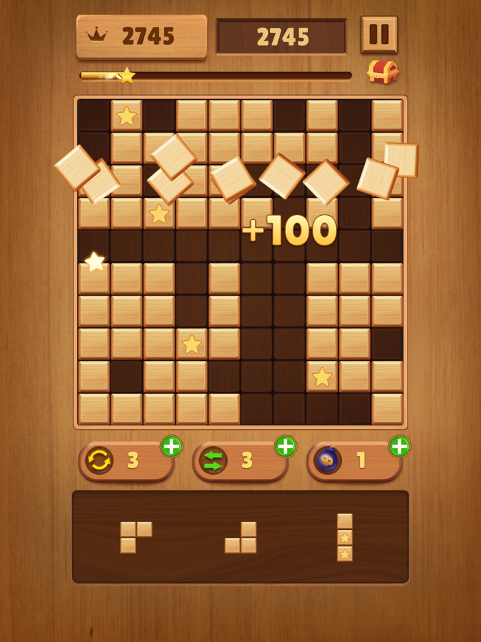 Woodytris Block Puzzle