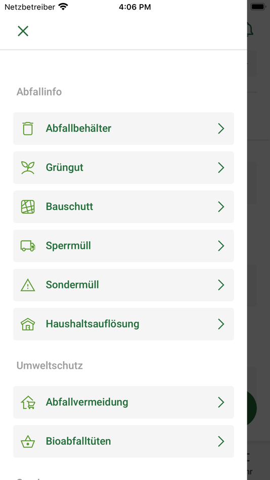 #3. Abfall RG (iOS) Podle: offizium next GmbH