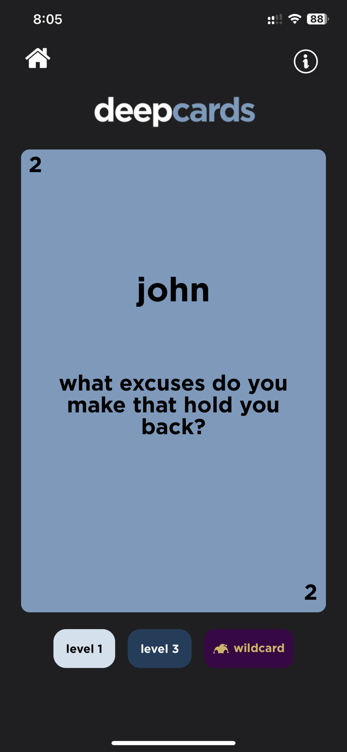 Deep Conversation Social Game