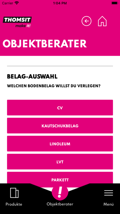 THOMSIT Objektberater Screenshot