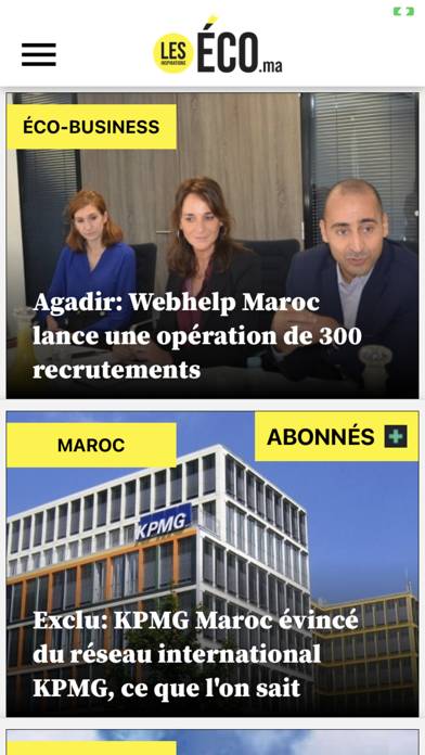 LesEco.ma Screenshot