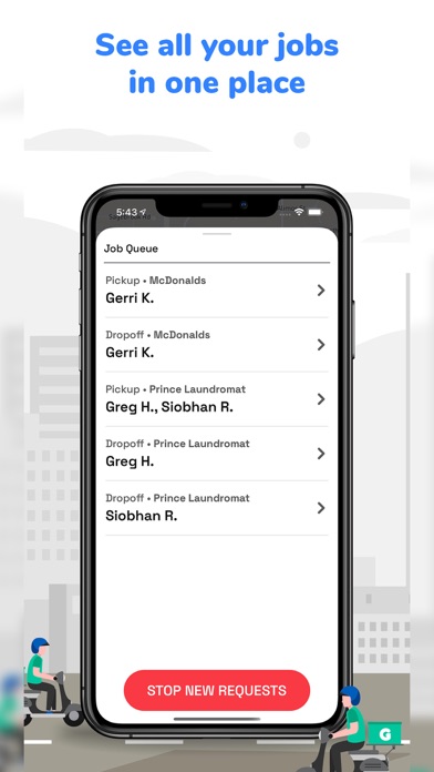 Gomo Fleet: Delivery Screenshot