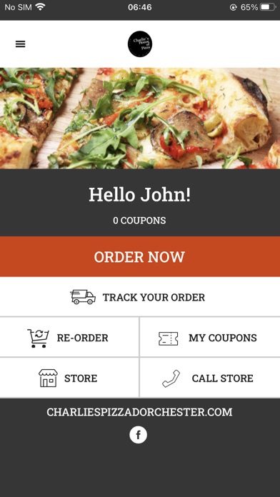 Charlies Pizza Screenshot