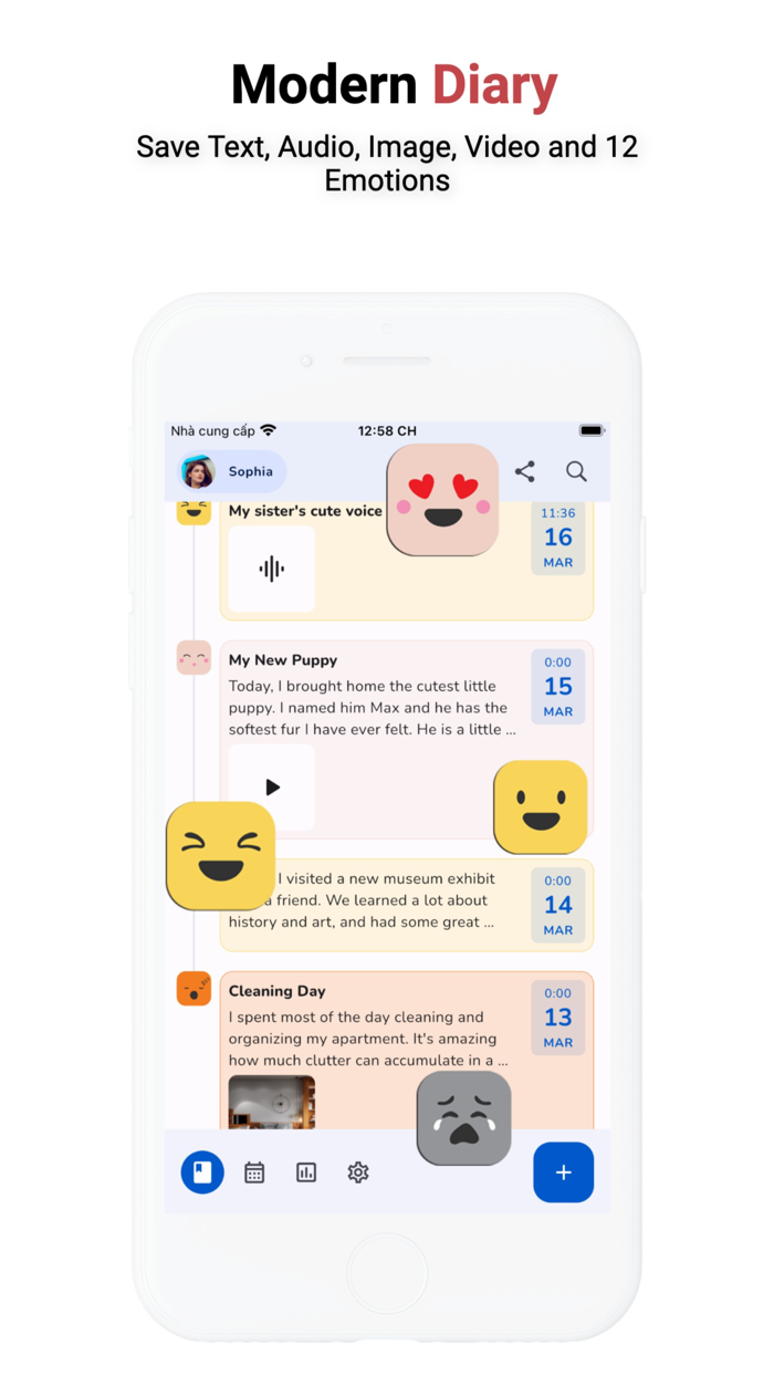 Diary with Lock Daily Journal