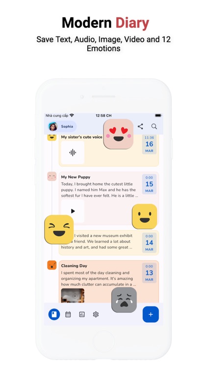 Diary with Lock, Photo, Video