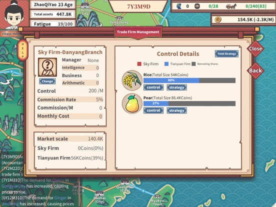 East Trade Tycoon iPad screenshot 5 - Games app