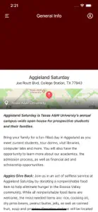 Texas A&M Admissions Guidebook screenshot #3 for iPhone