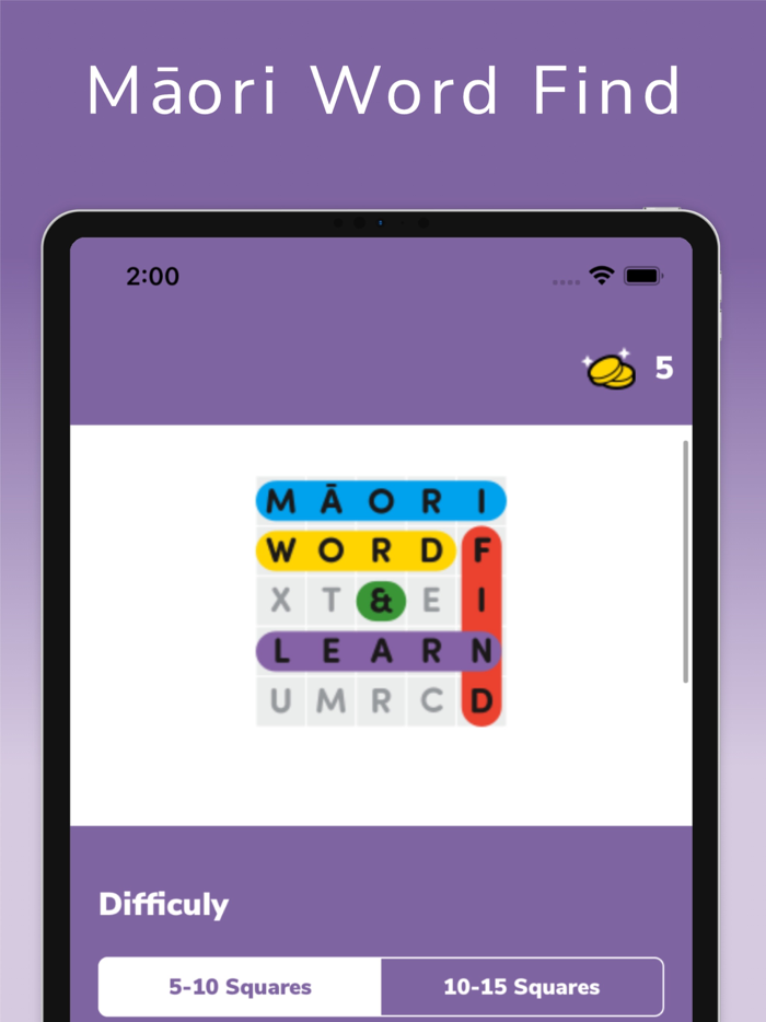 Māori Word Find and Learn