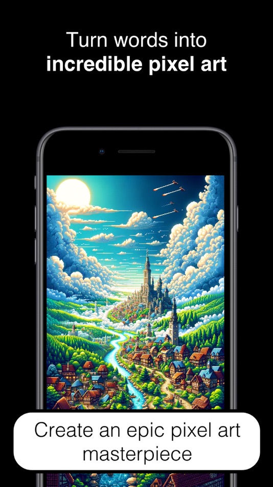 #1. pxlart: AI Pixel Art Generator (iOS) 由: Kawaii