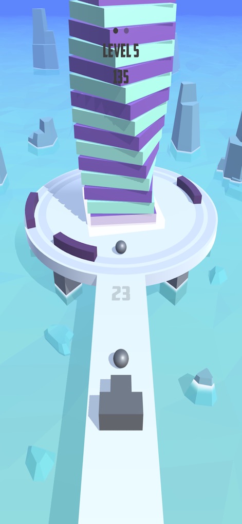 Fire Balls 3D - Twisting Obstacle Course