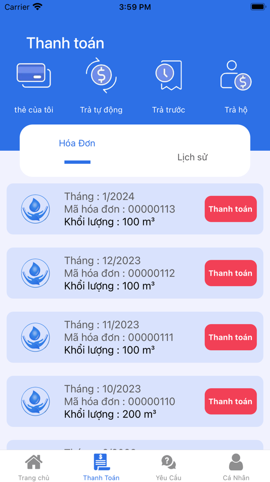 #6. Dịch vụ nước (iOS) 由: Công ty cổ phần giải pháp dịch vụ nước