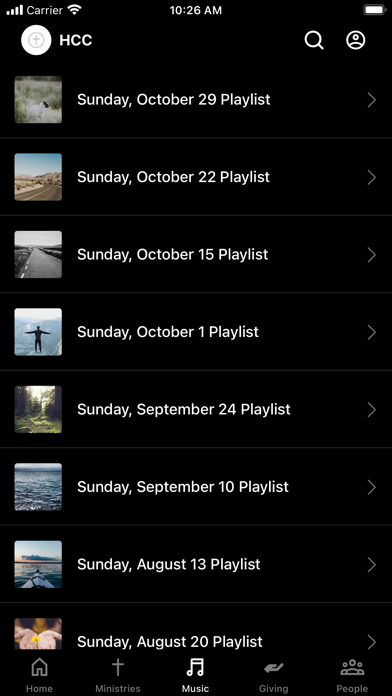 Homewood Community Church Screenshot