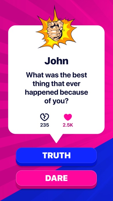 Truth or Dare - Party Roulette Screenshot