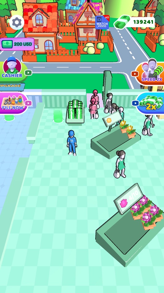 #8. Market Manager: Idle Store (iOS) 由: Aziza Rahman