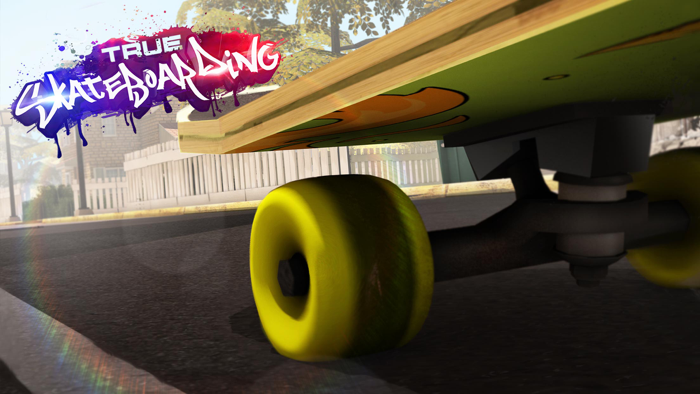 True Skateboarding Ride Game