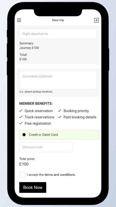 Bristol Taxi Online Screenshot