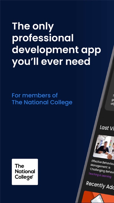 The National College Screenshot