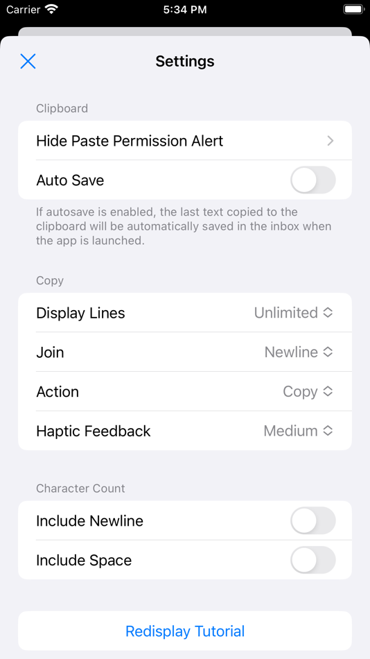 #5. Copy & Paste - Clipboard App (iOS) By: FugaPiyo Inc.