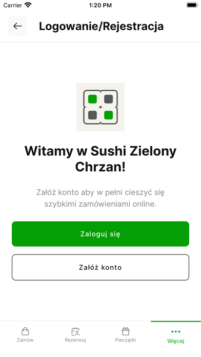 Sushi Zielony Chrzan Screenshot