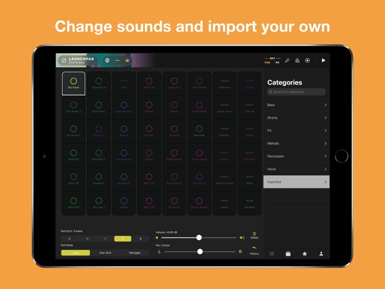 Launchpad - Music & Beat Maker iPad app afbeelding 6