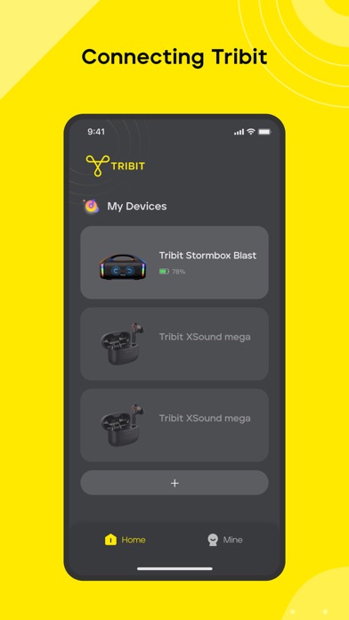 Tribit Screenshot