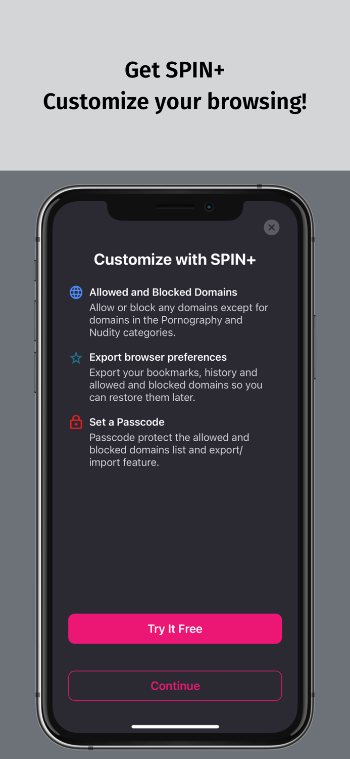 SPIN Safe Browser