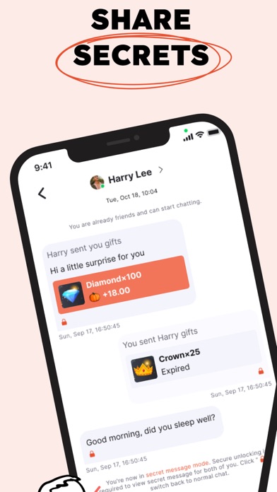 Pumpkin: Safe Dating App Screenshot
