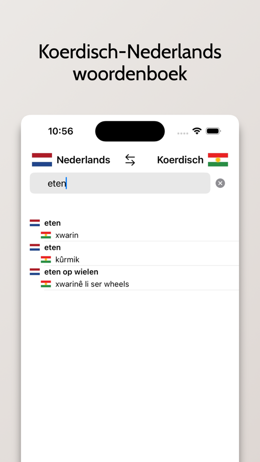 #1. Koerdisch-Nederlands (iOS) Podle: FB PUBLISHING LLC