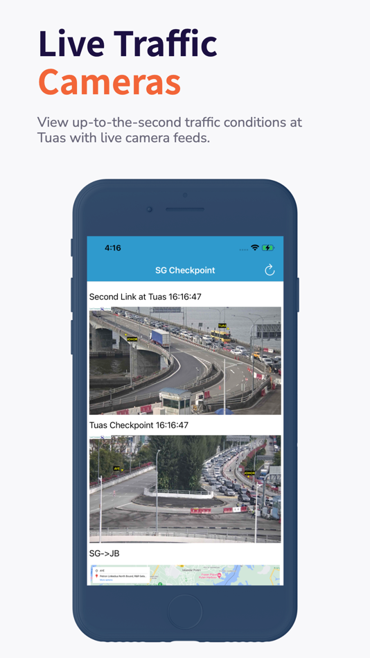 #1. SG Checkpoint - Traffic Timing (iOS) 由: Shaozhuang Chen