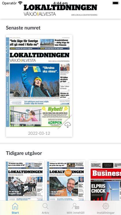 Lokaltidningens e-tidning