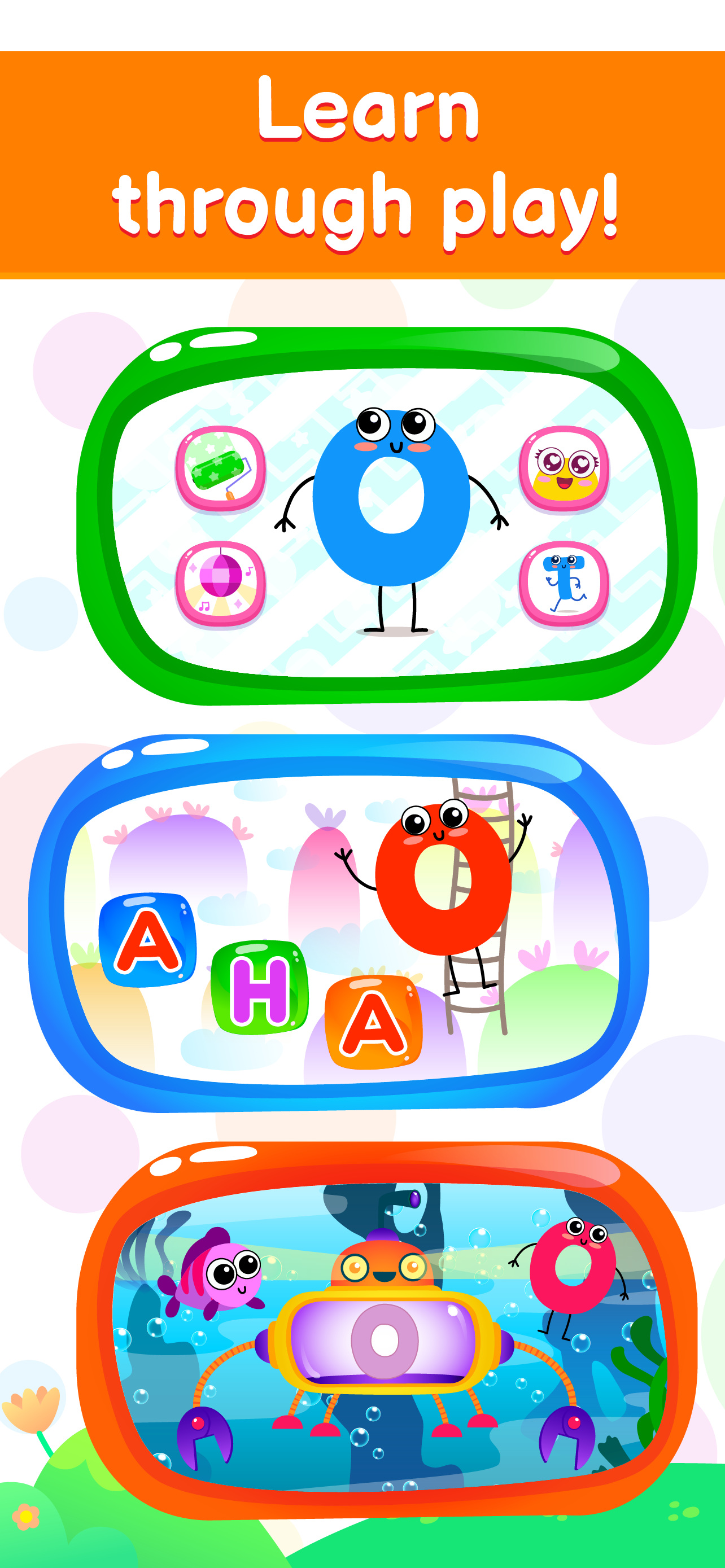 ABC Phonics Kids Reading Games