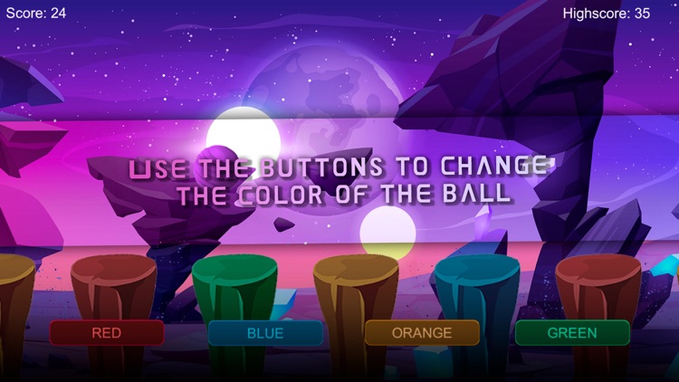 Color Ball Runner Jump