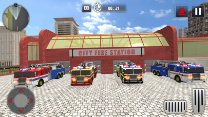 Fire Truck Simulator Rescue HQ Screenshot