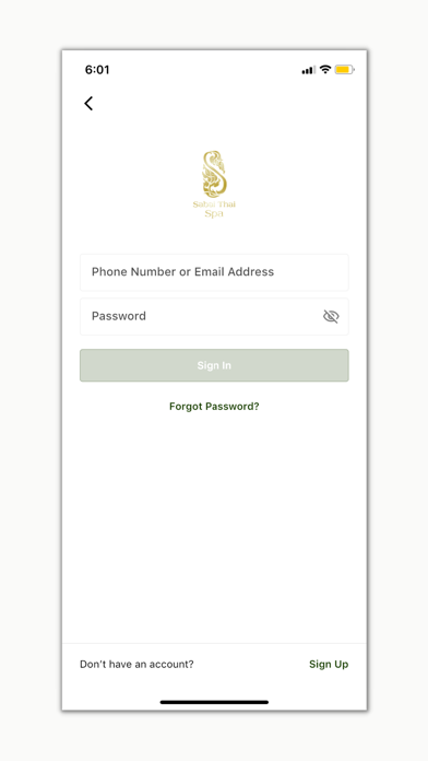 Sabai Thai Spa Screenshot